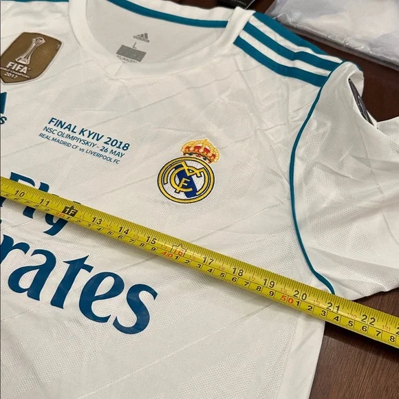 2017/18 Real Madrid HomeJersey #7 RONALDO LARGESlim FitSoccer Champions League